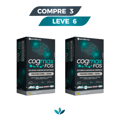 Cogmax Fos - Suplemento Alimentar Cognitivo / Promoção + Frete Grátis!
